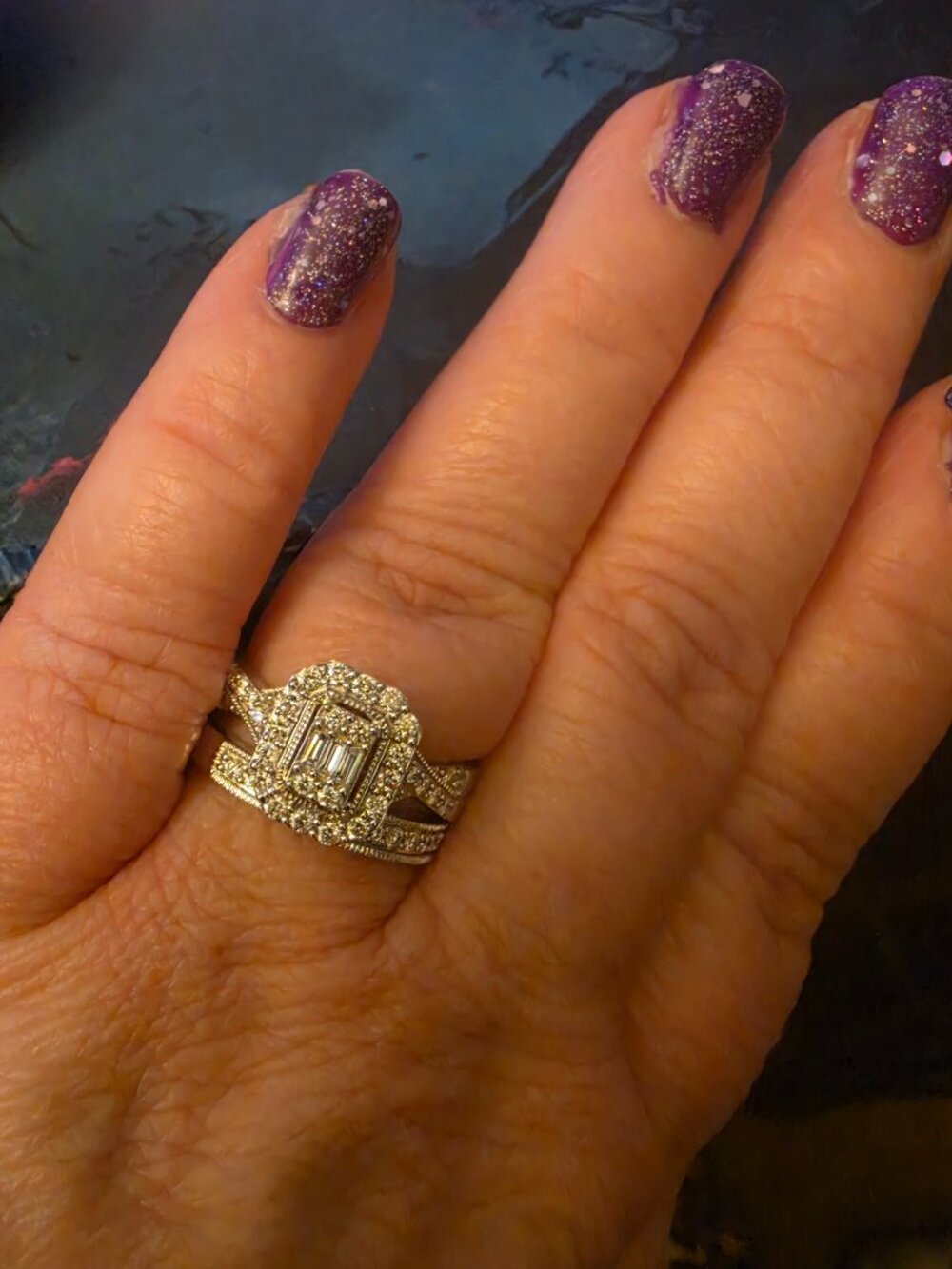 Lab-Grown Diamond diamond-ring set